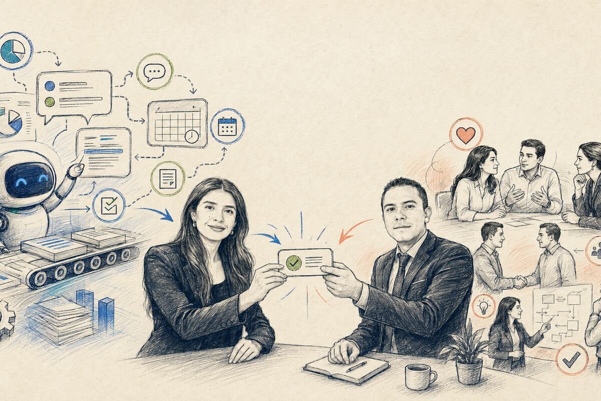 Artículo sobre colaboración entre automatización y equipo humano