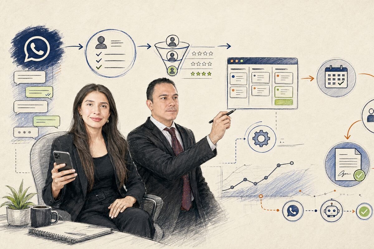 Artículo sobre automatización comercial en WhatsApp